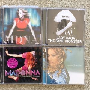 MADONNA Lot CDS/ LADY GAGA CD